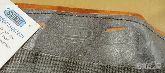 Нов кожен ергономичен работен колан SNIKKI Ergo Work Belt, снимка 2 - Колани - 55477364