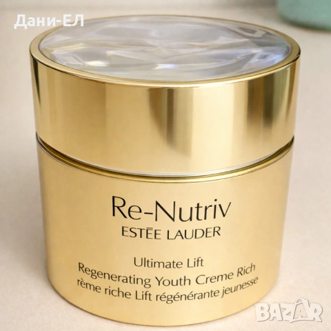 Estee Lauder Re-nutriv Regenerating Youth Crème RICH Kрем повдигащ, коригиращ бръчките - 50ml, снимка 2 - Козметика за лице - 47950874