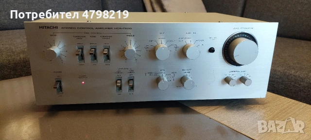 Hitachi HCA-7500 предусилвател, снимка 2 - Ресийвъри, усилватели, смесителни пултове - 54479242