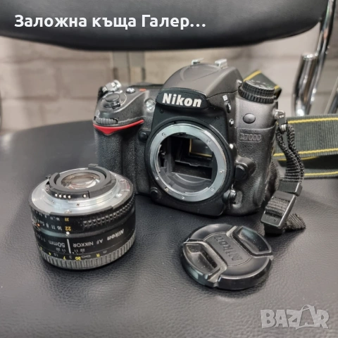Фотоапарат Nikon D7000 с обектив Nikon AF Nikkor 50mm f/1.8D, снимка 3 - Фотоапарати - 54482371