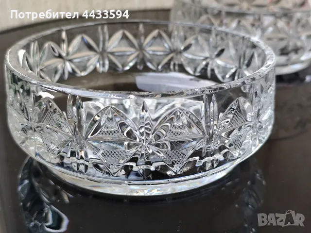 Кристални старинни купи, снимка 2 - Други - 55506323