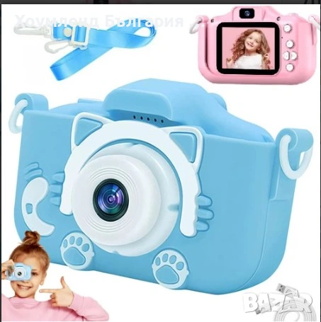 Дигитален детски апарат 20MP за 8500 снимки s калъф коте