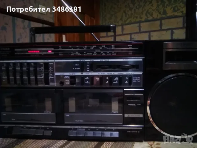 FISHER PH 463K (SANYO) , снимка 3 - Радиокасетофони, транзистори - 55469204