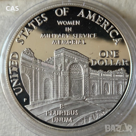 1 Долар 1994 САЩ / Сребро 0.900 , снимка 10 - Нумизматика и бонистика - 54377626