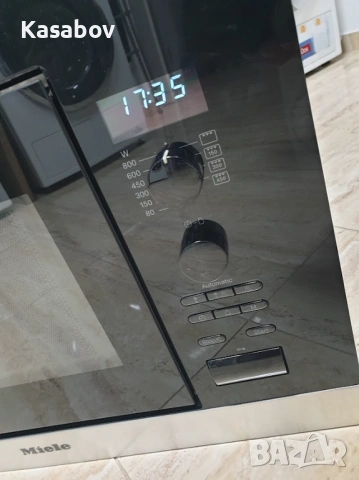 17L - 600мм - Miele M6032 Микровълнова Фурна с Грил за Вграждане, снимка 6 - Микровълнови - 54461357