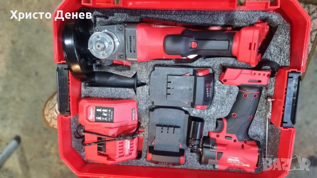 Флекс milwaukee m18 и Гайковерт 80 евро, снимка 2 - Ъглошлайфи - 54616629