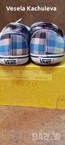 Продавам дамски, платнени, ниски сникърси VANS ,номер 38, снимка 3 - Кецове - 55264004