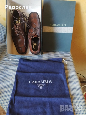 Испански кожени обувки CARAMELO