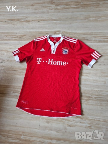 Оригинална мъжка тениска Adidas Climacool x F.C. Bayern Munchen x Lahm / Season 09-10 (Home), снимка 2 - Тениски - 55157401