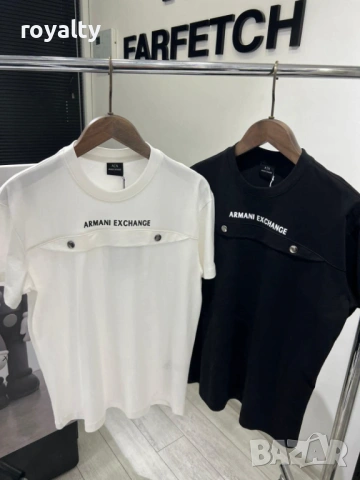 Armani Exchange Нови Мъжки Тениски Два Цвята 