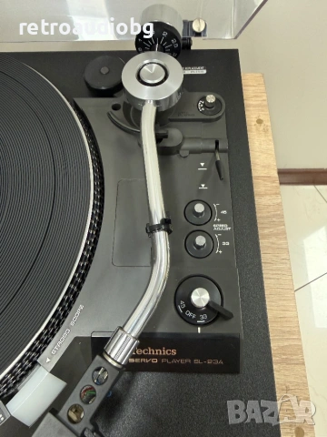 🔈Ретро грамофон Technics SL-23 - като нов🔈, снимка 5 - Грамофони - 54808583