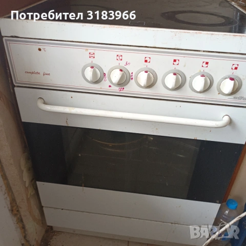 готварска печка с керамичен плот силтал., снимка 2 - Печки, фурни - 54321874