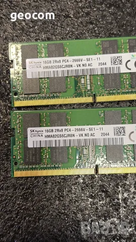 32GB (2x16GB) DDR4 SK-Hynix PC4-2666V (2666Mhz,CL-22,1.2V), снимка 2 - RAM памет - 55637684