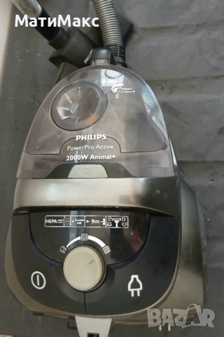Прахосмукачка PHILIPS 2000W, снимка 5 - Прахосмукачки - 54516924