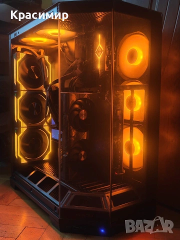 Геймърски компютър Ryzen 5 9600x,AMD Radeon RX 9060 XT 16gb, 32gb ddr5,1tb nvme, снимка 3 - Геймърски - 55269144
