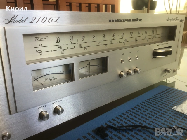 Тунер MARANTZ 2100 L, снимка 9 - Ресийвъри, усилватели, смесителни пултове - 55248583