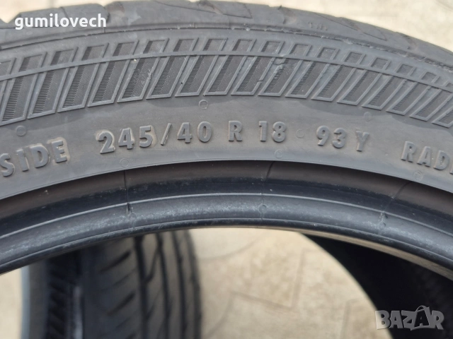 4бр.летни гуми 245/40/18 , снимка 8 - Гуми и джанти - 54774635