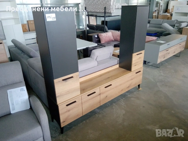 Комплект ТВ секция Goal от 3 части, снимка 2 - Секции и витрини - 54626086