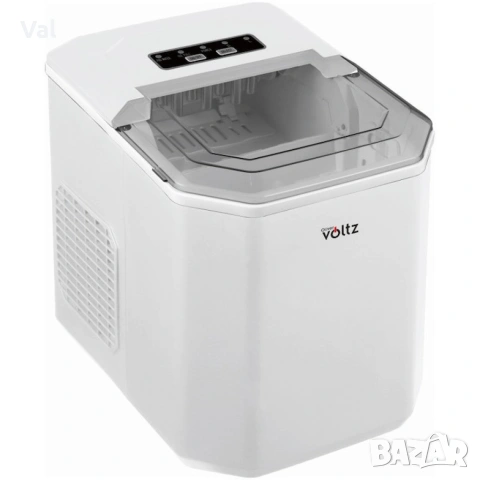 Ледогенератор Voltz, 100W~120W, 12кг./24ч., 1.3л., Черен или бял, снимка 2 - Други - 54274139