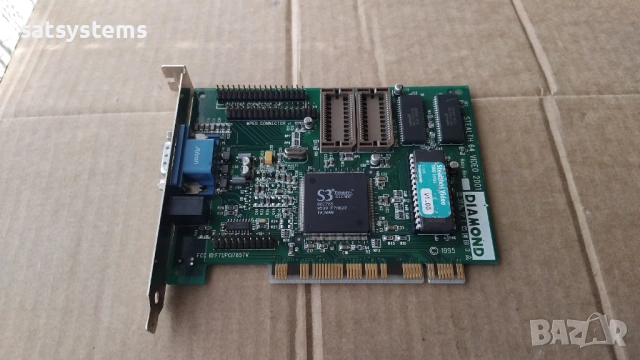 Видео карта S3 Trio 64V+ Diamond Stealth 64 Video 2001 1MB PCI, снимка 5 - Видеокарти - 54568017