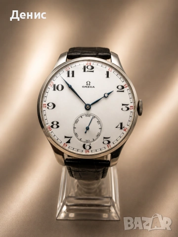 Omega Marriage Watch – Джобен механизъм Omega, преобразуван в ръчен часовник | Large Size