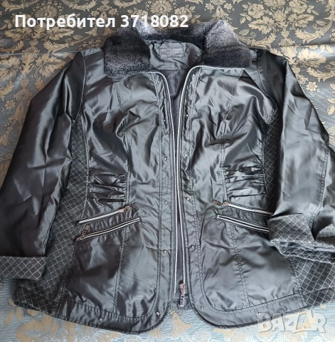 Дамско ново пролетно сиво яке