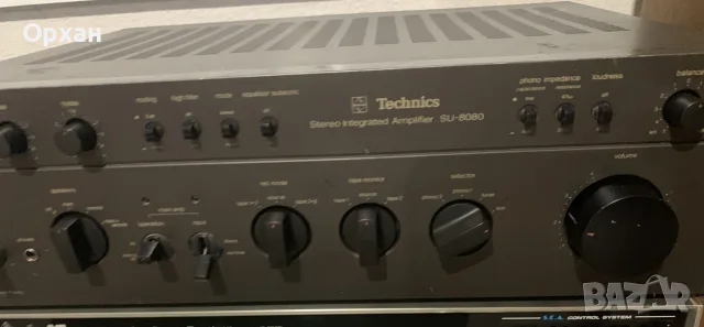 Класически усилвател Technics SU-8080 - Технически перфектен, винтидж звук, снимка 4 - Аудиосистеми - 55496489