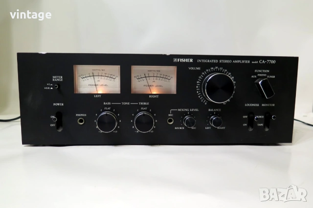 Fisher CA-7700, снимка 4 - Ресийвъри, усилватели, смесителни пултове - 54780871