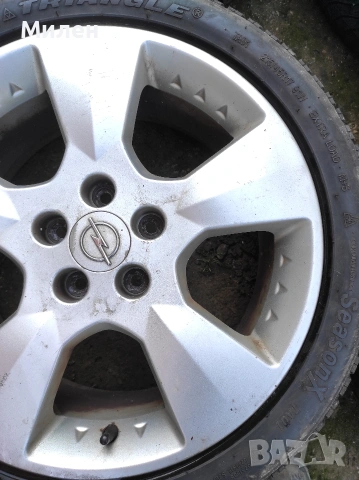 Алуминиеви джанти 7J x 17 цола за Opel, Saab, снимка 7 - Гуми и джанти - 54306939