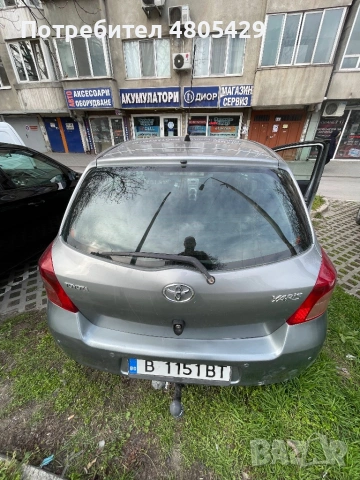 Тойота Ярис 2007 Toyota Yaris  1.4D, снимка 2 - Автомобили и джипове - 54866226