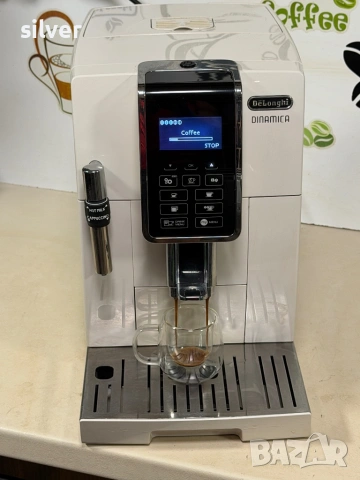 Кафемашина кафе автомат delonghi dinamica с гаранция, снимка 6 - Кафемашини - 54842620