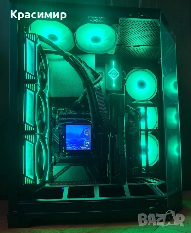 Геймърски компютър Ryzen 5 9600x,AMD Radeon RX 9060 XT 16gb, 32gb ddr5,1tb nvme, снимка 2 - Геймърски - 55269144