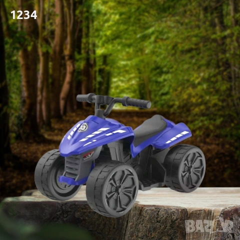 Детско електрическо ATV Evo Box Quad Bike 6V синьо 