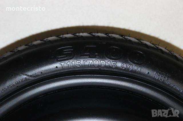 Резервна гума патерица Chrysler Pt cruiser (2000-2010г.) Seat Leon 1M (1999-2003г.) 5x100 57.1, снимка 4 - Гуми и джанти - 54291134