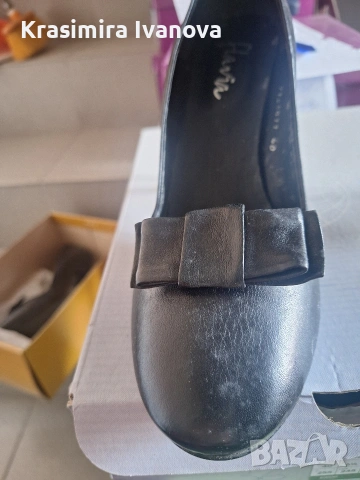 нови обувки Флавия естествена кожа на висок ток,стилни и елегантни. , снимка 5 - Дамски обувки на ток - 54183950