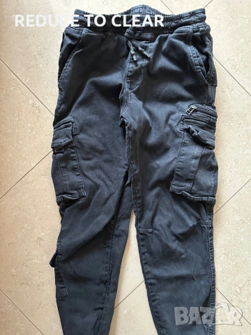 Карго панталони CROPP, снимка 2 - Панталони - 54999107
