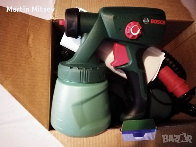 Bosch PFS 2000 – чисто нова, 2 контейнера, гаранция, само 80 €, снимка 3 - Други инструменти - 55395813