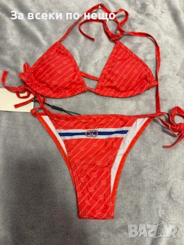 Gucci Дамски Бански С 2 Части👙Дамски Бански С Две Части Гучи Код DST68