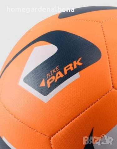 NIKE Park Team 2.0 Ball Футболна топка оранжева Размер 5 | -32%, снимка 3 - Футбол - 54455531
