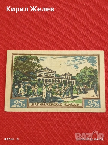 Лот банкноти NOTGELD 5 броя стари редки за КОЛЕКЦИЯ 16414, снимка 7 - Нумизматика и бонистика - 54889593