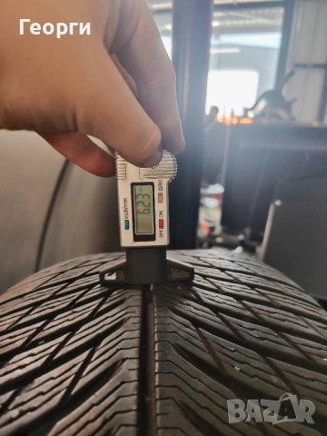 4бр.зимни гуми 225/45/19 Michelin, снимка 2 - Гуми и джанти - 53931290