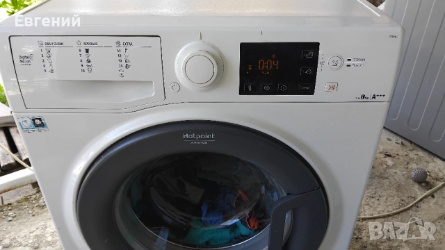 Hotpoint-Ariston пералня 8кг, снимка 3 - Перални - 54660215