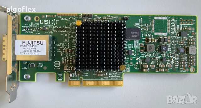 Контролер Fujitsu PSAS CP-400e 12Gb HBA (LSI 9300-8e) SAS/SATA 8p External JBOD, снимка 2 - Други - 55242973