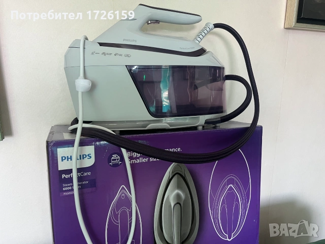 Парогенератор PHILIPS PSG6020/30, снимка 2 - Ютии - 55088455