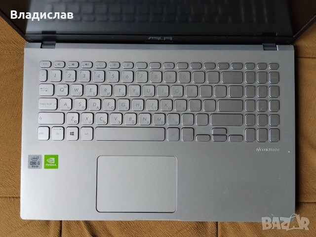 Asus X509J FHD Intel Core i5-1035G1/Nvidia MX110 2GB/8GB/512SSD/нова батерия, снимка 2 - Лаптопи за игри - 55230271