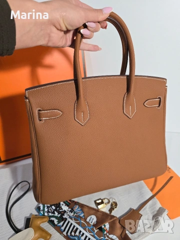 Налична чанта Hermes Birkin 30, снимка 12 - Чанти - 54341174