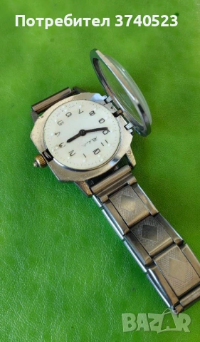 Винтидж от 70-те механичен Съветски USSR часовник РАКЕТА / RAKETA за незрящи хора, снимка 3 - Други ценни предмети - 54318967
