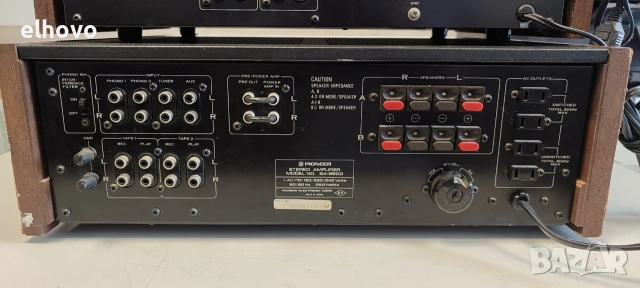 Стерео усилвател, дек, тунер Pioneer, снимка 18 - Ресийвъри, усилватели, смесителни пултове - 55278503
