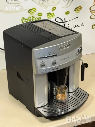 Кафемашина кафе автомат delonghi magnifica с гаранция, снимка 3 - Кафемашини - 55506584