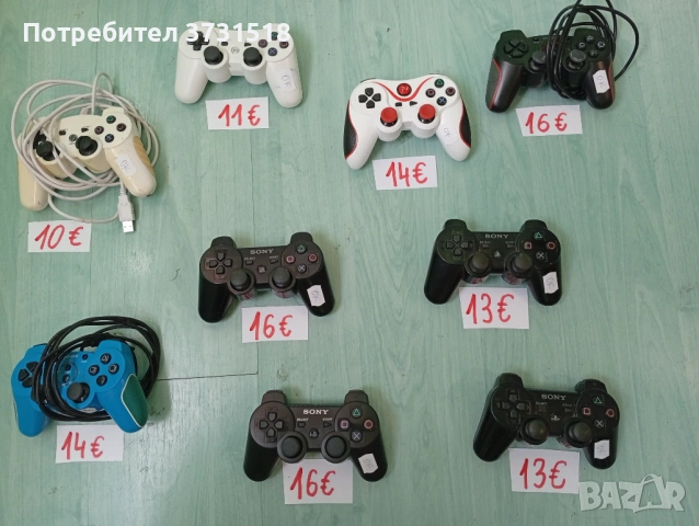 Контролер, джойстик, геймпад за плейстейшън 3, playstation, ps3